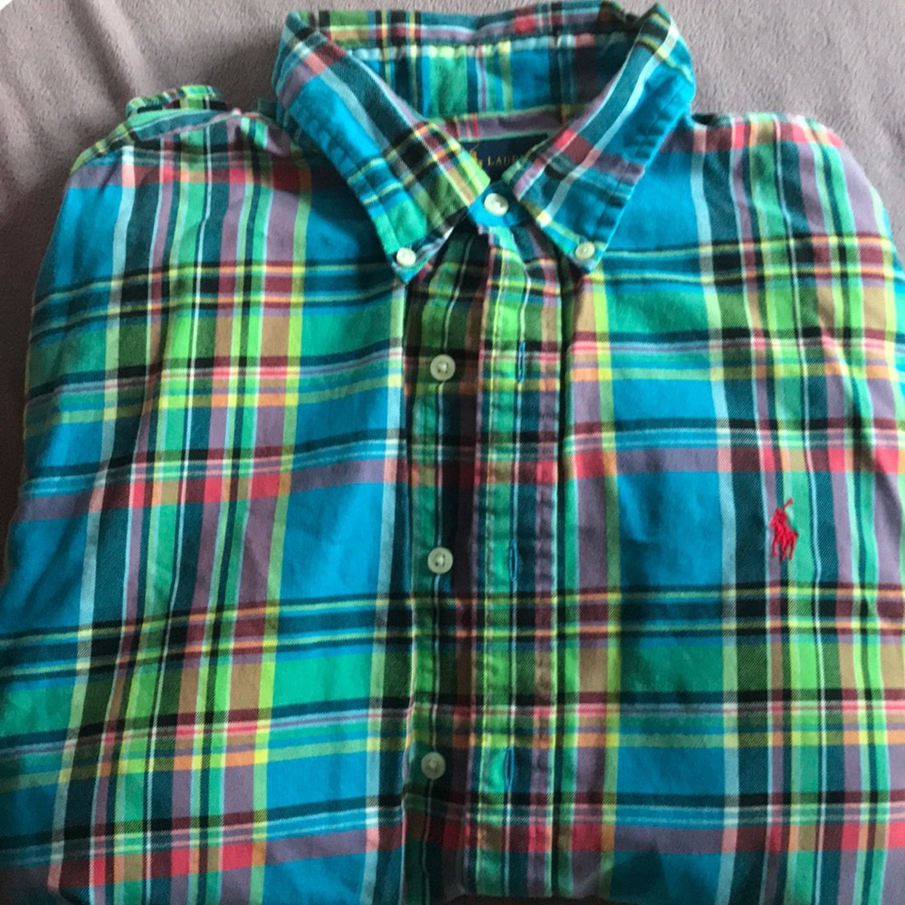 Ralph Lauren bottom down polo